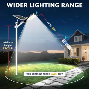 Solar Street Light 4-Pack